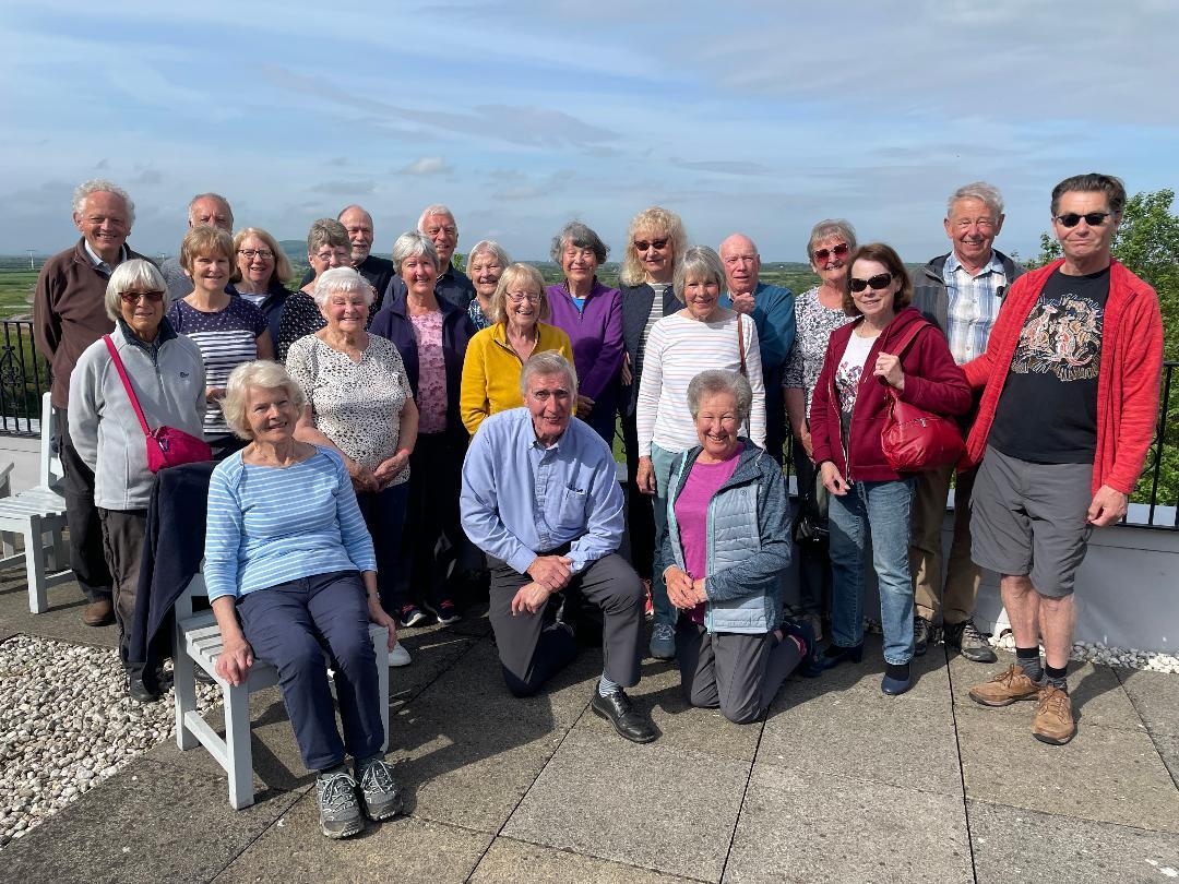 Mendips holiday group photo